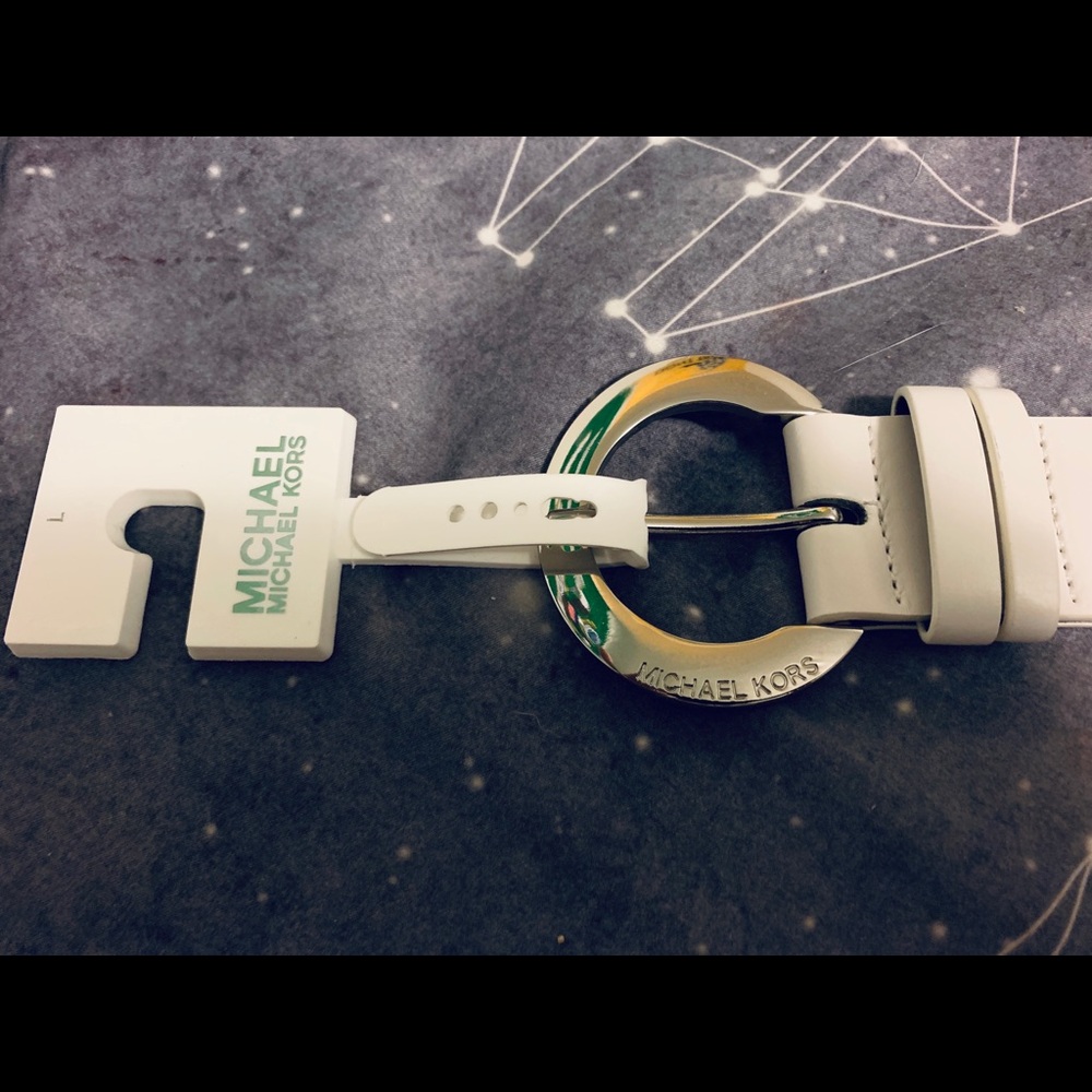 LAST ONE White Michael Kors belt - Picture 3 of 6